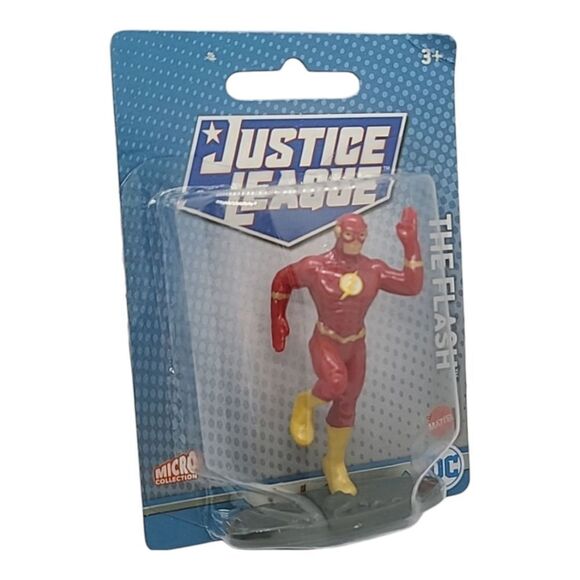 DC Comics Micro Collection The FLASH Justice League Molded 3" Mini Action Figure - Picture 5 of 5